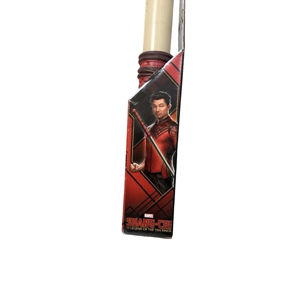 Marvel Shang-Chi Battle FX Bo Staff Electronic Role Play Toy Hasbro10 Rings